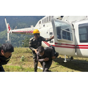 बुढीगण्डकी बाढी : सेनाले गर्‍यो ४९ जनाको उद्धार