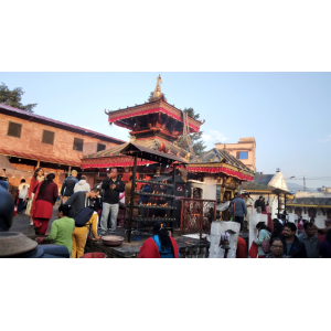 दशैंको दोश्रो दिन, शक्तिपिठमा भक्तजनको भीड 