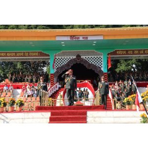 फूलपाती बढाईको तयारी अन्तिम चरणमा, प्रधानसेनापति सिग्देलद्वारा टुँडिखेल निरीक्षण