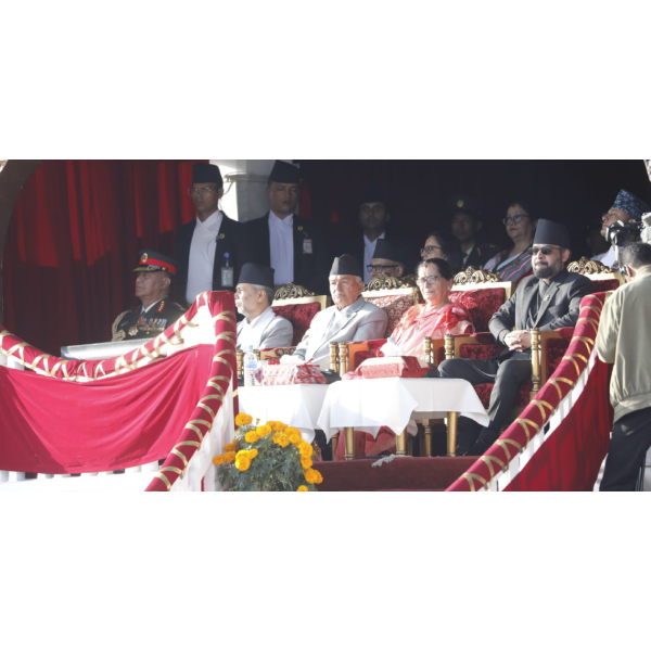 टुँडिखेलमा फूलपाती बढाइँ, राष्ट्रपति पौडेलद्वारा समारोहमा सहभागिता