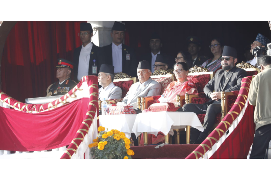टुँडिखेलमा फूलपाती बढाइँ, राष्ट्रपति पौडेलद्वारा समारोहमा सहभागिता