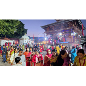 महाअष्टमीमा शक्तिपीठहरूमा विशेष पूजाआजा, भक्तजनको घुइँचो
