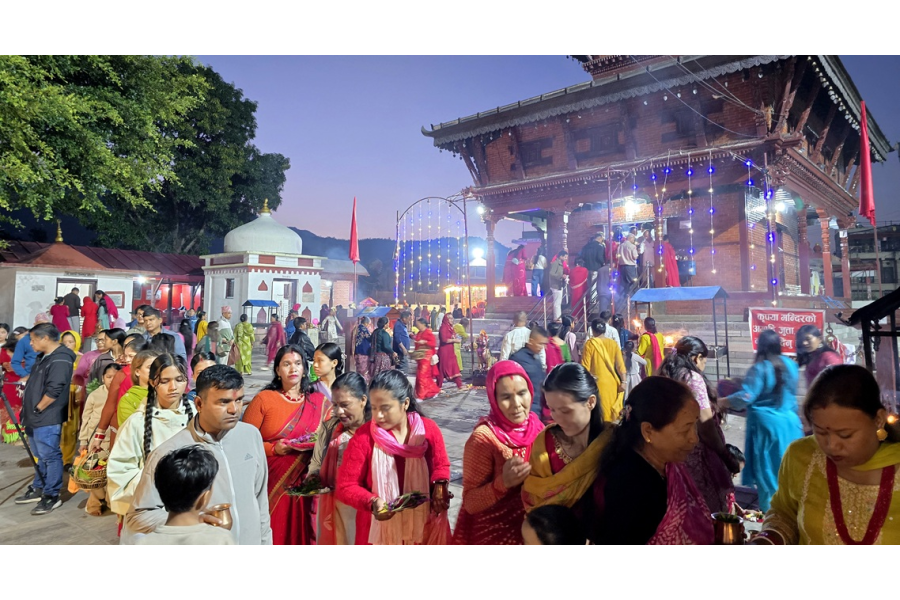 महाअष्टमीमा शक्तिपीठहरूमा विशेष पूजाआजा, भक्तजनको घुइँचो
