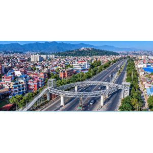 नेपालकै पहिलो लिफ्टसहितको आकाशे पुल ललितपुरमा तयार, छठ लगत्तै सञ्चालनको तयारी