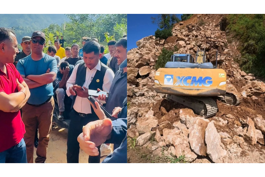 टिकाभैरवको ढुंगामा सांसद र मेयरको आँखा, एक महिना सडक थुनिँदा जनतालाई सास्ती